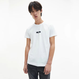 Calvin Klein pánské bílé triko - S (YAF)